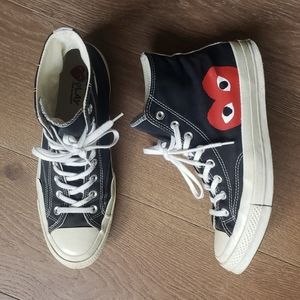 Converse x Comme des Garçons PLAY Chuck 70 US9 Euro42.5